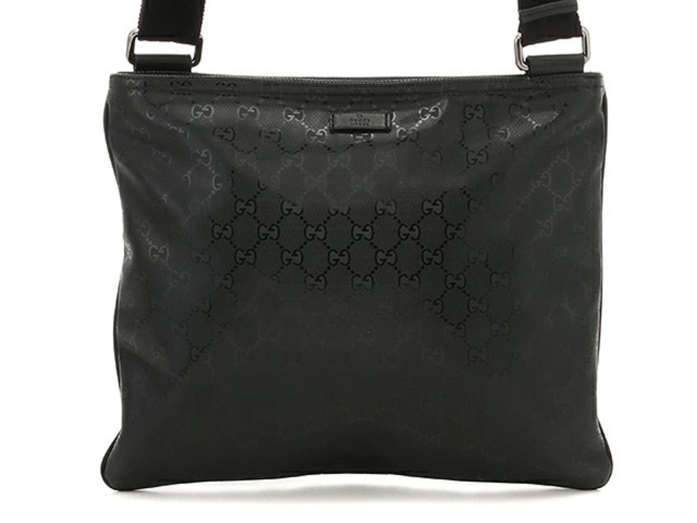 Gucci Hobo Bag GG Canvas Calfskin